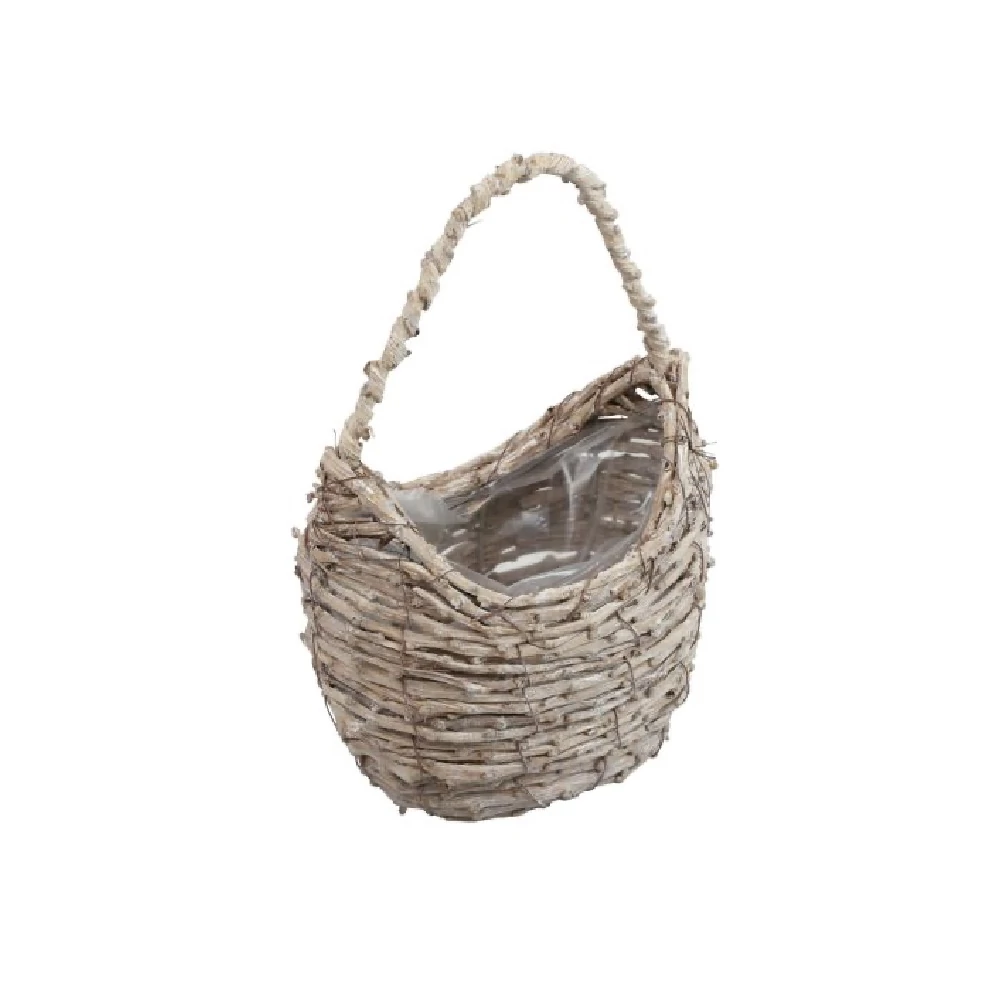 Rattan virágkosár