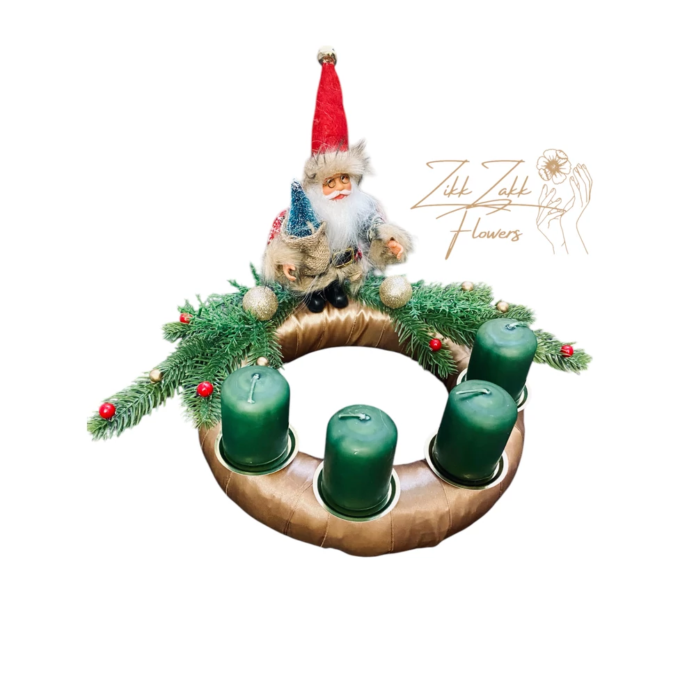 Télapós Adventi Koszorú