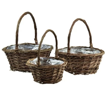Kicsi rattan kosár