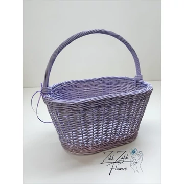 Lila klasszikus bevásárló kosár