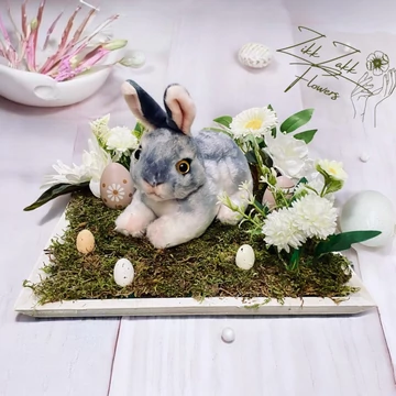 Tavaszi Nyuszifészek - Kék Nyuszival