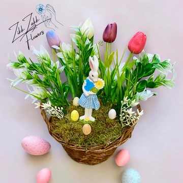 Húsvéti Nyuszi Kosár