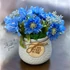 Kék virág kompozíció HOME kaspóban